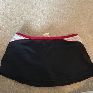 Nike black skort